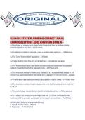 ILLINOIS STATE PLUMBING CORRECT FINAL EXAM QUESTIONS AND ANSWERS SURE A&period;pdf