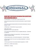 SNHD EMT PROTOCOLS EXAMINATION QUESTIONS AND ANSWERS SURE A&period;pdf