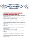 2026 SNHD EMT PROTOCOLS PAPER ACTUAL QUESTIONS AND ANSWERS SURE A&period;pdf