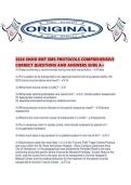 2026 SNHD EMT EMS PROTOCOLS COMPREHENSIVE CORRECT QUESTIONS AND ANSWERS SURE A&period;pdf&NewLine;&NewLine;