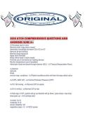 2026 ATCN COMPREHENSIVE QUESTIONS AND ANSWERS SURE A&period;pdf