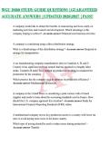 WGU D080 STUDY GUIDE QUESTIONS &vert;GUARANTEED ACCURATE ANSWERS &vert;UPDATED 20262027 &vert;PASS&excl;&excl;