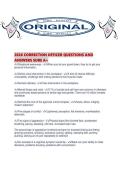 2026 CORRECTION OFFICER QUESTIONS AND ANSWERS SURE A&period;pdf