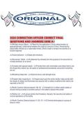 2026 CORRECTION OFFICER CORRECT FINAL QUESTIONS AND ANSWERS SURE A&period;pdf