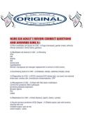 NURS 620 ADULT 1 REVIEW CORRECT QUESTIONS AND ANSWERS SURE A&period;pdf