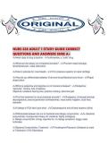 NURS 620 ADULT 1 STUDY GUIDE CORRECT QUESTIONS AND ANSWERS SURE A&period;pdf
