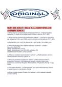 NURS 620 ADULT 1 EXAM 2 ALL QUESTIONS AND ANSWERS SURE A&period;pdf