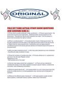 POLS 207 TAMU ACTUAL STUDY GUIDE QUESTIONS AND ANSWERS SURE A&period;pdf