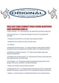 POLS 206 TAMU CORRECT FINAL PAPER QUESTIONS AND ANSWERS SURE A&period;pdf