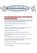 POLS 206 TAMU EXAMS SCRIPT LATEST QUESTIONS AND ANSWERS SURE A&period;pdf