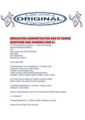 MEDICATION ADMINISTRATION END OF COURSE QUESTIONS AND ANSWERS SURE A&period;pdf