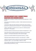 2026 MILLWRIGHT LEVEL 1 CORRECT FINALS QUESTIONS AND ANSWERS SURE A&period;pdf