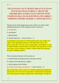 NSG 432 EXAM 1 &lpar;GCU&rpar; NEWEST 2026 ACTUAL EXAM &NewLine;TEST BANK&vert; NSG432 NURSING CARE OF THE &NewLine;CHILDBEARING FAMILY EXAM 1 REVIEW WITH &NewLine;COMPLETE REAL EXAM QUESTIONS AND CORRECT &NewLine;VERIFIED ANSWERS&sol; ALREADY GRADED A&plus; &lpar;MOST RECENT&excl;&excl;&rpar; 