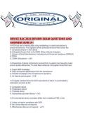 DEVICE RAC 2026 REVIEW EXAM QUESTIONS AND ANSWERS SURE A&period;pdf