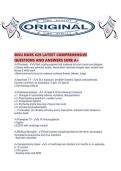 MVU NURS 629 LATEST COMPREHENSIVE QUESTIONS AND ANSWERS SURE A&period;pdf