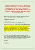 NSG 432 EXAMS 1&comma; 2 & FINAL &lpar;GCU&rpar; NEWEST 2026 PACKAGE DEAL&vert; NSG432 NURSING CARE OF THE  CHILDBEARING FAMILY EXAMS REVIEW  WITH COMPLETE REAL EXAM QUESTIONS AND  CORRECT VERIFIED ANSWERS&sol; ALREADY GRADED  A&plus; &lpar;MOST RECENT EXAMS&excl;&excl;&rpar; 