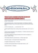 TEXAS CLASS A BARBER UPDATED EXAMS SET QUESTIONS AND ANSWERS SURE A&period;pdf