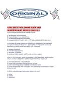 AAOS EMT STUDY EXAMS GUIDE 2026 QUESTIONS AND ANSWERS SURE A&period;pdf
