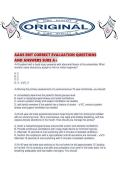 AAOS EMT CORRECT EVALUATION QUESTIONS AND ANSWERS SURE A&period;pdf