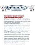 7 BREW BALLER CORRECT FINAL EXAM QUESTIONS AND ANSWERS SURE A&period;pdf