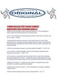 7 BREW BALLER TEST PAPER CORRECT QUESTIONS AND ANSWERS SURE A&period;pdf