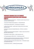 PROPHECY GENERAL ICU A V3 CORRECT COMPREHENSIVE QUESTIONS AND ANSWERS