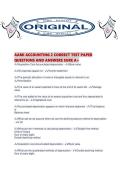 AAMI ACCOUNTING 2 CORRECT TEST PAPER QUESTIONS AND ANSWERS SURE A&period;pdf