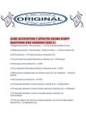 AAMI ACCOUNTING 1 UPDATED EXAMS SCRIPT QUESTIONS AND ANSWERS SURE A&period;pdf