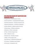 STR UPDATED EXAMS SET QUESTIONS AND ANSWERS SURE A&period;pdf