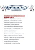 STR REVIEW 2026 TEST QUESTIONS AND ANSWERS SURE A&period;pdf