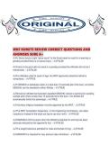 WKF KUMITE REVIEW CORRECT QUESTIONS AND ANSWERS SURE A&period;pdf
