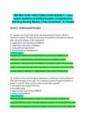 ATI MED SURG CMS PROCTORED EXAM BUNDLE 2026&sol;2027 &vert; Complete Solutions &vert; 100&percnt; Correct Q&A &vert; Pass Guaranteed - A&plus; Graded