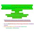 3 NR565 Week 4 Midterm Exam Due 2026 Complete Actual Exam Questions 1- 100 NR-565 Advanced Pharmacology Fundamentals NR 565 Midterm and&period;pdf&NewLine;&NewLine;