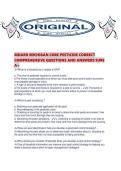 MDARD MICHIGAN CORE PESTICIDE CORRECT COMPREHENSIVE QUESTIONS AND ANSWERS