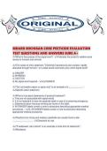 MDARD MICHIGAN CORE PESTICIDE EVALUATION TEST QUESTIONS AND ANSWERS SURE A&period;pdf