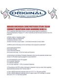 MDARD MICHIGAN CORE PESTICIDE STUDY EXAM CORRECT QUESTIONS AND ANSWERS SURE A&period;pdf