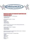 MARYVILLE NURS 615 PHARM SET QUESTIONS AND ANSWERS SURE A&period;pdf