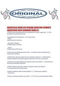 MARYVILLE NURS 615 PHARM UPDATED CORRECT QUESTIONS AND ANSWERS SURE A&period;pdf&NewLine;