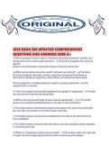 2026 OSHA 500 UPDATED COMPREHENSIVE QUESTIONS AND ANSWERS SURE A&period;pdf