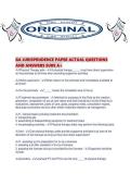 GA JURISPRUDENCE PAPER ACTUAL QUESTIONS AND ANSWERS SURE A&period;pdf