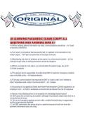 JB LEARNING PARAMEDIC EXAMS SCRIPT ALL QUESTIONS AND ANSWERS SURE A&period;pdf
