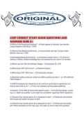 CUSP CORRECT STUDY GUIDE QUESTIONS AND ANSWERS SURE A&period;pdf
