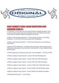 CUSP CORRECT FINAL EXAM QUESTIONS AND ANSWERS SURE A&period;pdf
