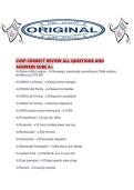 CUSP CORRECT REVIEW ALL QUESTIONS AND ANSWERS SURE A&period;pdf