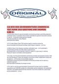 CLG 0010 DOD GOVERNMENTWIDE COMMERCIAL TEST PAPER 2026 QUESTIONS AND ANSWERS SURE A&period;pdf&NewLine;&NewLine;