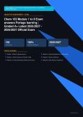 Chem 103 Modules 1-6 Exam Actual 2026&sol;2027 &ndash; Complete Exam-Style Questions &vert; 100&percnt; Verified &ndash; Pass Guaranteed &ndash; A&plus; Graded 