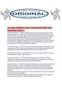CLG 0010 CORRECT FINAL EXAM QUESTIONS AND ANSWERS SURE A&period;pdf