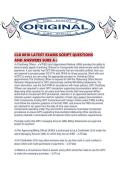 CLG 0010 LATEST EXAMS SCRIPT QUESTIONS AND ANSWERS SURE A&period;pdf