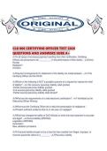 CLG 006 CERTIFYING OFFICER TEST 2026 QUESTIONS AND ANSWERS SURE A&period;pdf