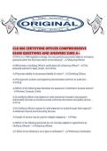 CLG 006 CERTIFYING OFFICER COMPREHENSIVE EXAM QUESTIONS AND ANSWERS SURE A&period;pdf